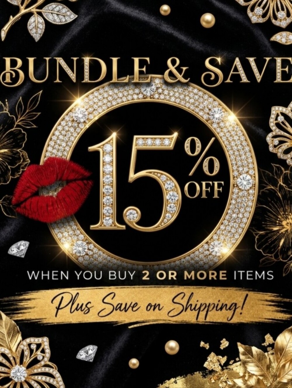 ​BUNDLE & SAVE✨ Take 15% Off 2+ Items! ✨